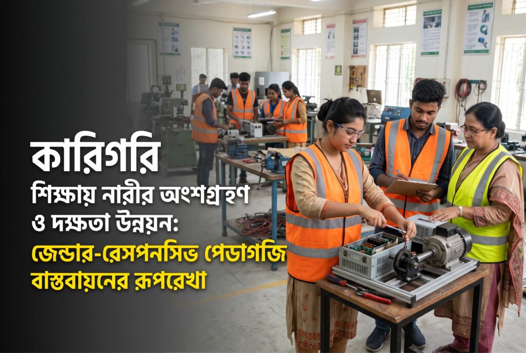 কারিগরি শিক্ষায় নারীর অংশগ্রহণ ও দক্ষতা উন্নয়ন: জেন্ডার, রেসপনসিভ পেডাগজি বাস্তবায়নের রূপরেখা