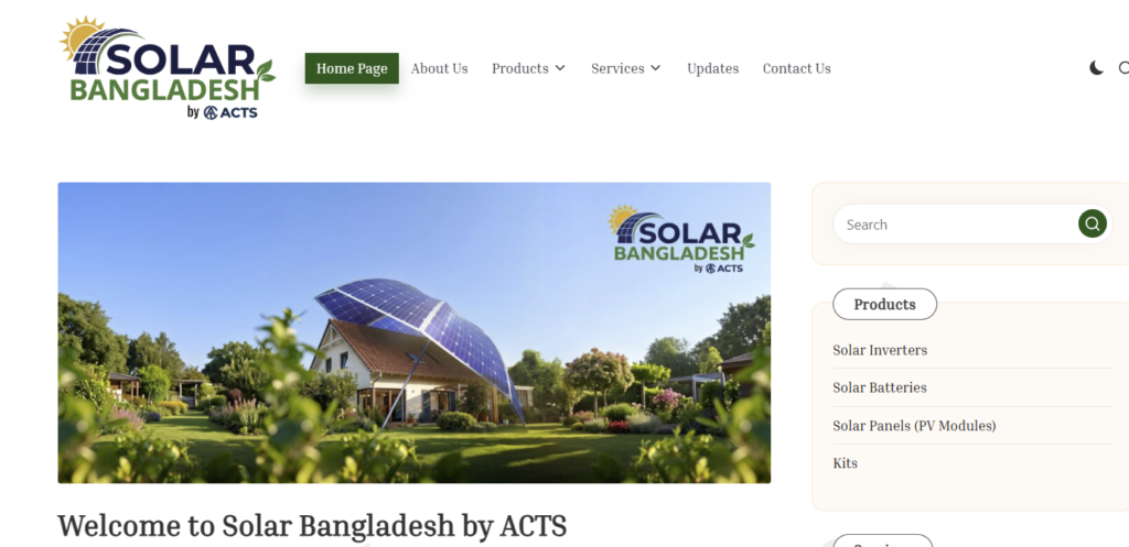 Welcome to solarbangladesh.net: Driving Our Green Energy Future Forward